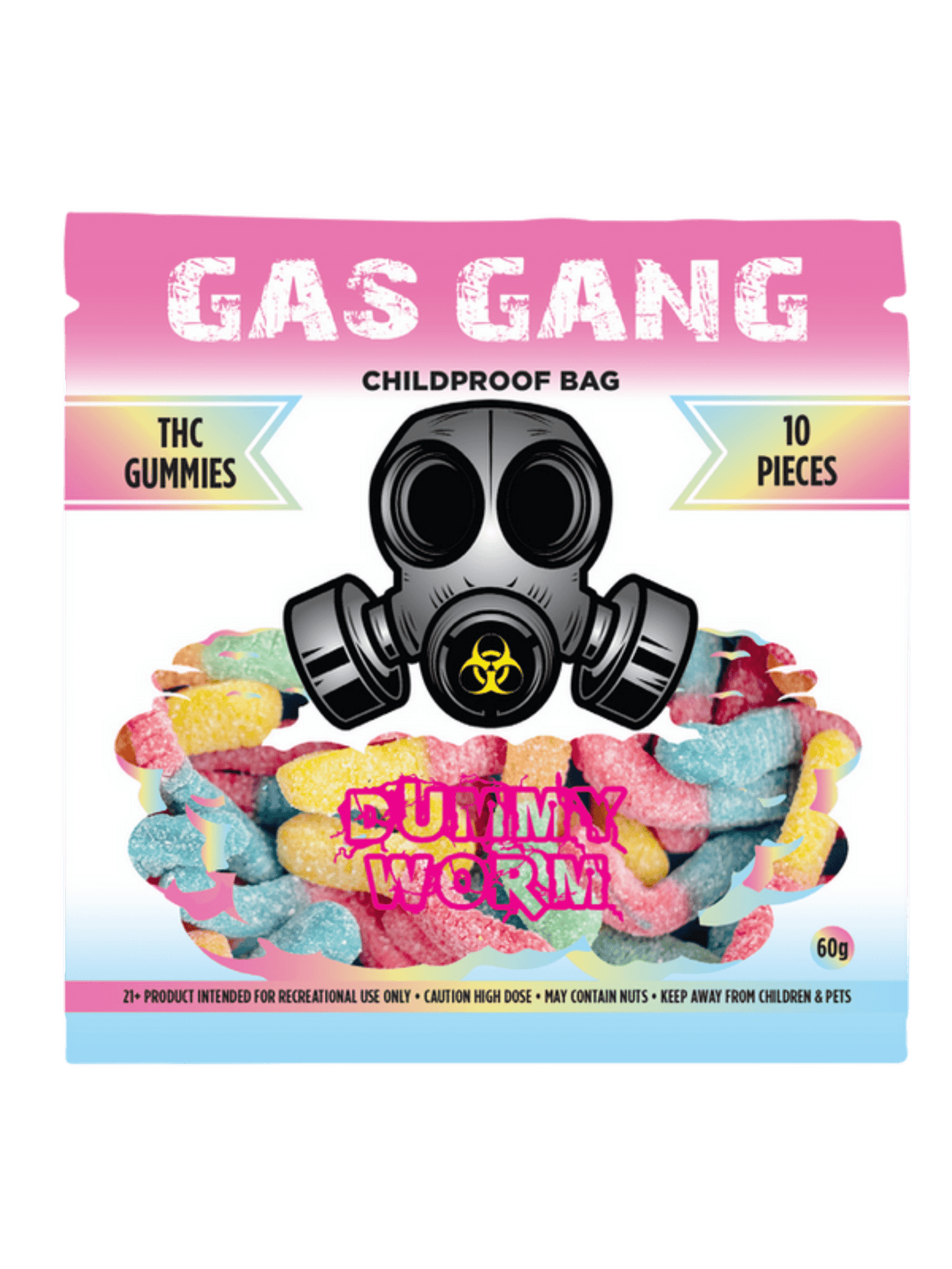 Gas Gang Gummies 500mg THC
