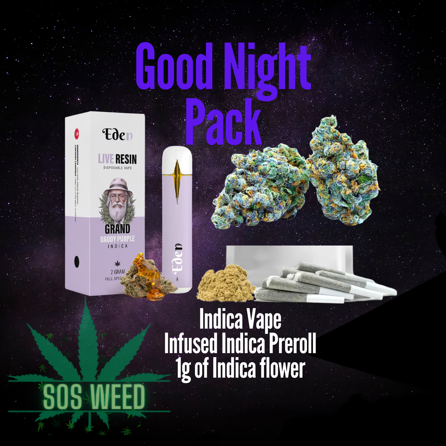 Good Night Pack (Indica)