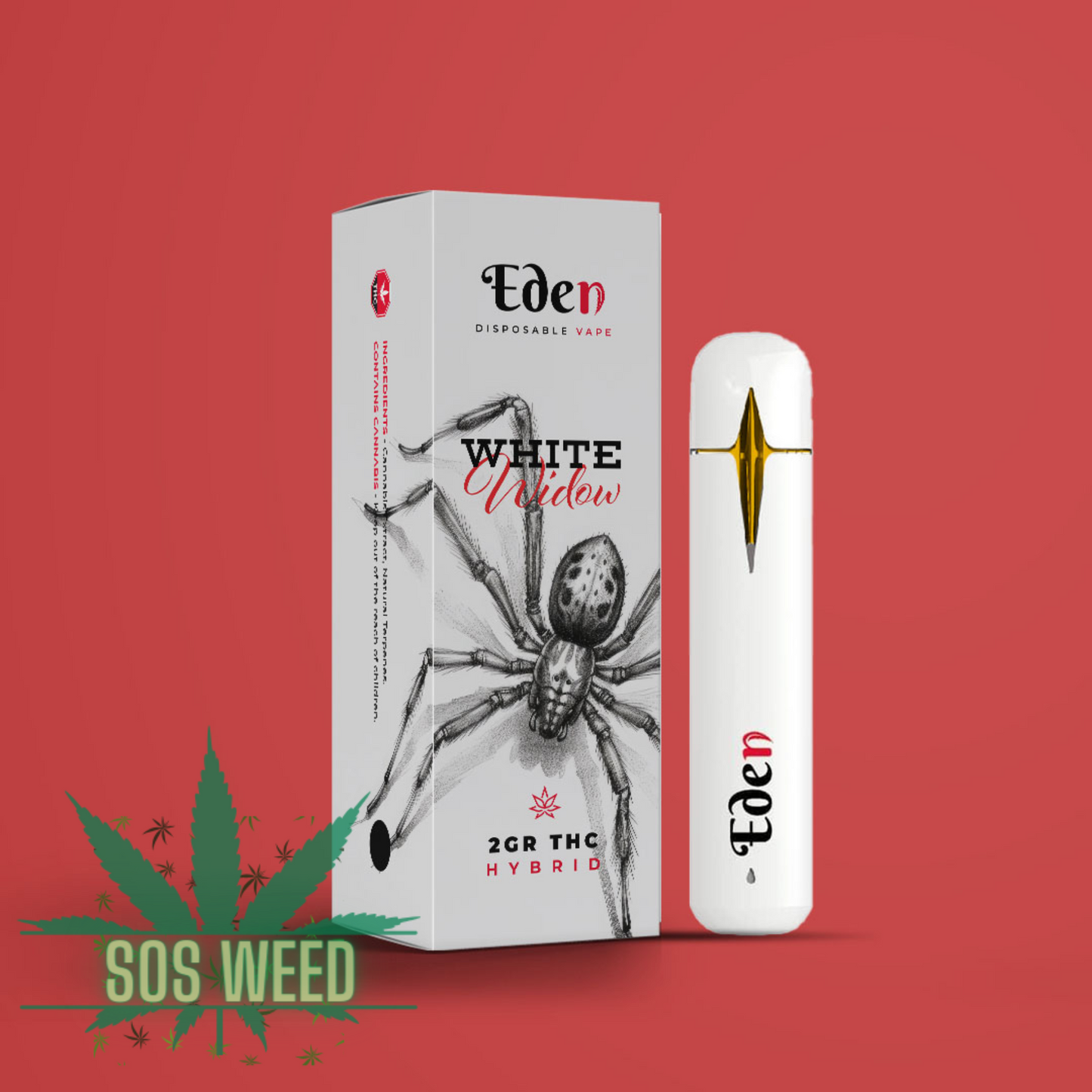 (Hybrid) White Widow Disposable Vape (2gr)