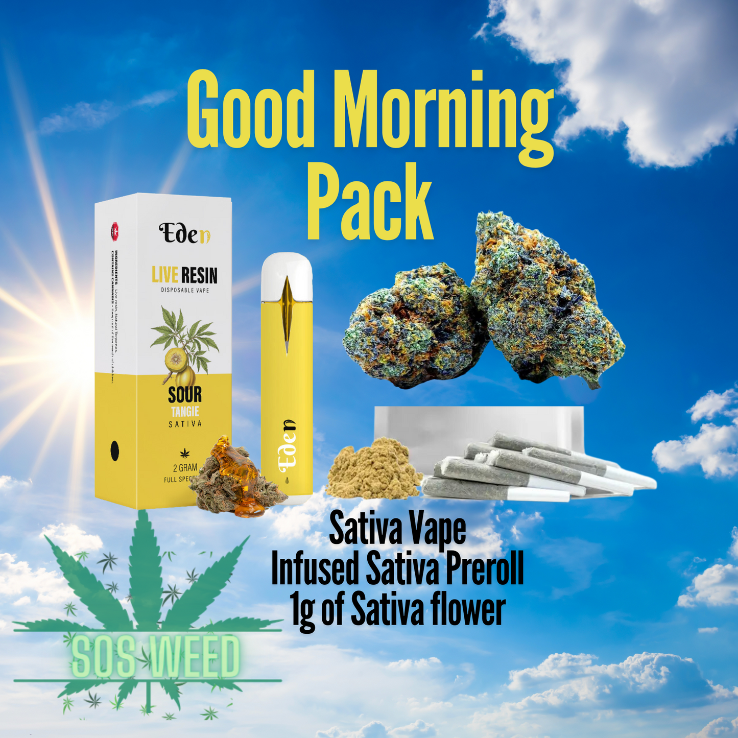 Good Morning Pack (Sativa)