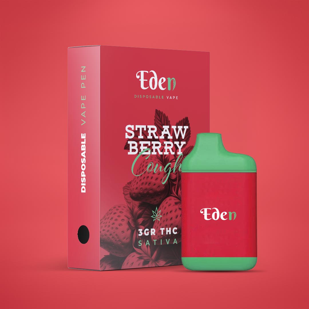 (Sativa) Strawberry Cough Disposable Vape (3gr)